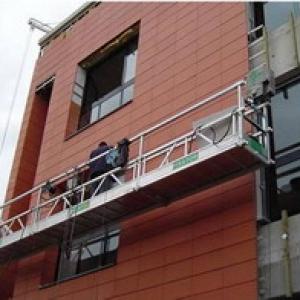 Suspended platform ZLP630 in South America 